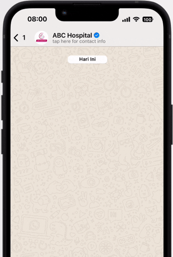 DocNow Behavior Engine — notifikasi WhatsApp otomatis